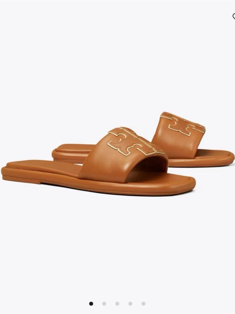 New never worn Tory Burch Double T Sport Slide Sandal